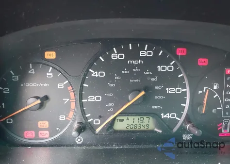 2002 Honda Odyssey Ex из США, поврежденный, VIN 2HKRL18602H515843